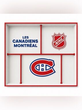 Montreal Canadiens NHL Pocket Dump Tray - For Keys, Wallet, Money, Etc